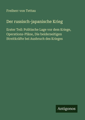 Der russisch-japanische Krieg