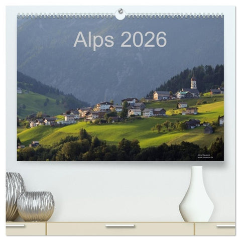 Alps 2026 (High Quality Premium Wall Calendar 2026 DIN A2 landscape),CALVENDO 12 Month Wall Calendar