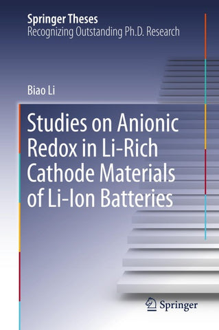 Studies on Anionic Redox in Li-Rich Cathode Materials of Li-Ion Batteries