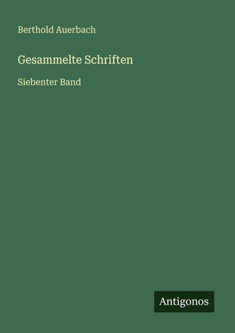 Gesammelte Schriften