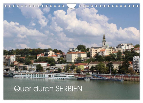 Quer durch Serbien (Wandkalender 2027 DIN A4 quer), CALVENDO Monatskalender