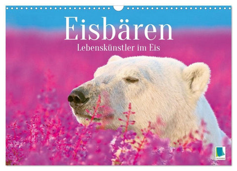 Eisbären: Lebenskünstler im Eis (Wandkalender 2027 DIN A3 quer), CALVENDO Monatskalender