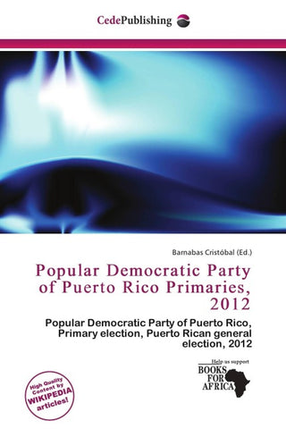 Popular Democratic Party of Puerto Rico Primaries, 2012