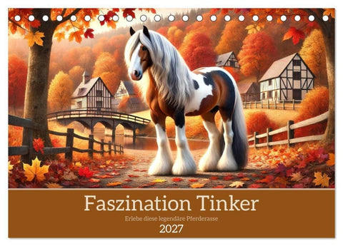 Faszination Tinker (Tischkalender 2027 DIN A5 quer), CALVENDO Monatskalender