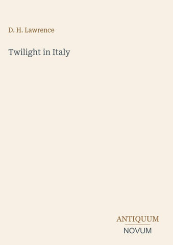 Twilight in Italy