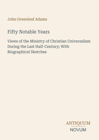 Fifty Notable Years