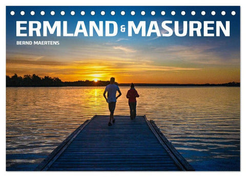 ERMLAND MASUREN (Tischkalender 2026 DIN A5 quer), CALVENDO Monatskalender