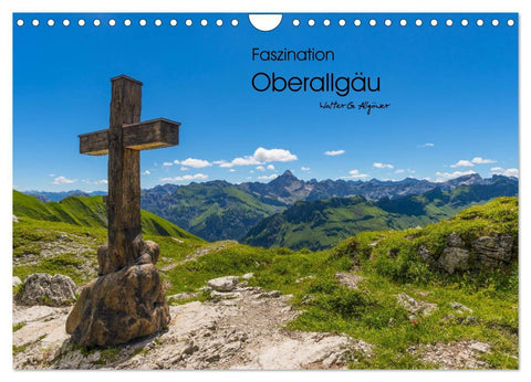 Faszination Oberallgäu (Wandkalender 2027 DIN A4 quer), CALVENDO Monatskalender