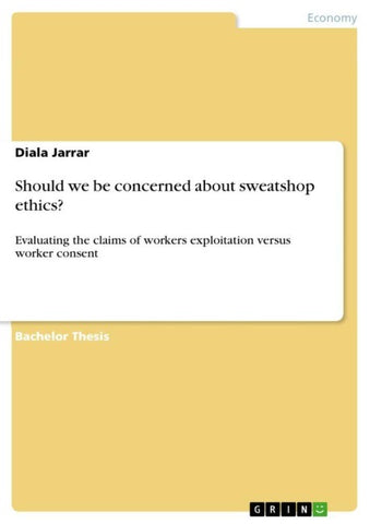 Should we be concerned about sweatshop ethics?