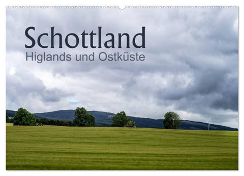 Schottland Highlands und Ostküste (Wandkalender 2027 DIN A2 quer), CALVENDO Monatskalender