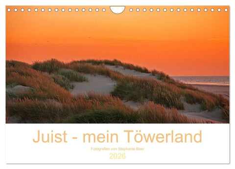 Juist - mein Töwerland (Wandkalender 2026 DIN A4 quer), CALVENDO Monatskalender