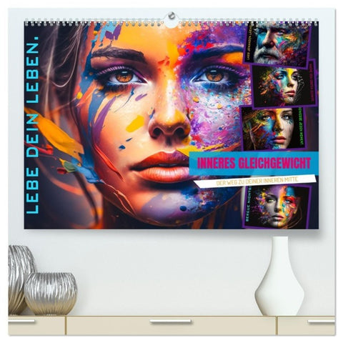 Inneres Gleichgewicht (hochwertiger Premium Wandkalender 2027 DIN A2 quer), Kunstdruck in Hochglanz