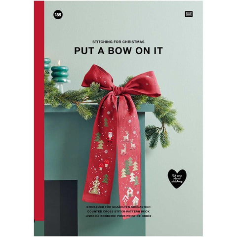Stickbuch 185 Put a Bow on it, 64 Seiten, gezählter Kreuzstich