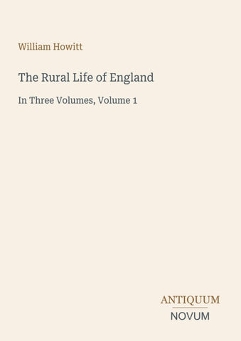The Rural Life of England