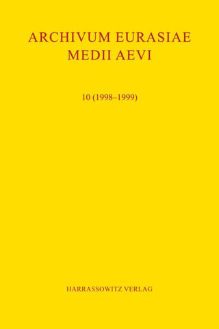 Archivum Eurasiae Medii Aevi 10 (1998-1999)