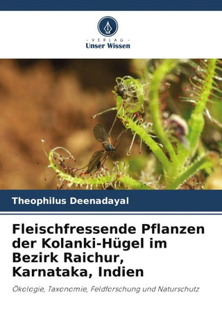 Fleischfressende Pflanzen der Kolanki-Hügel im Bezirk Raichur, Karnataka, Indien