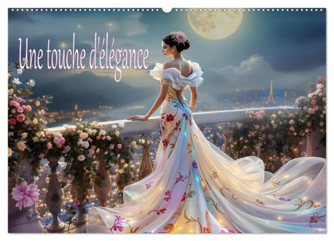 Une touche d'élégance (Calendrier mural 2027 DIN A2 vertical), CALVENDO calendrier mensuel