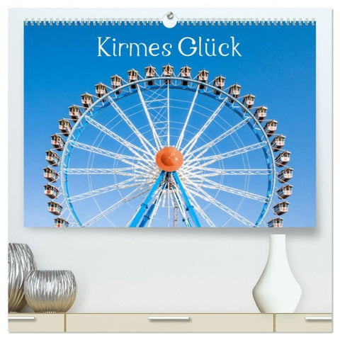 Kirmes Glück (hochwertiger Premium Wandkalender 2026 DIN A2 quer), Kunstdruck in Hochglanz