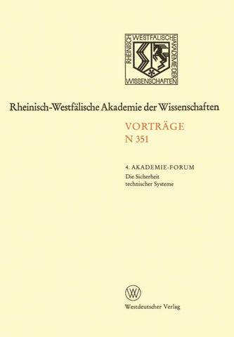 Die Sicherheit technischer Systeme