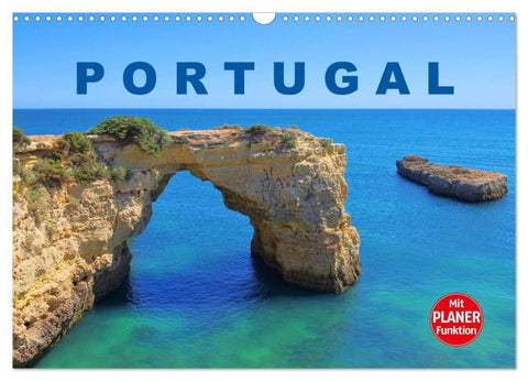 Portugal (Wandkalender 2027 DIN A3 quer), CALVENDO Monatskalender