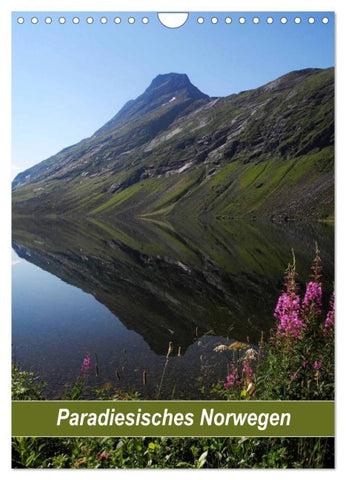 Paradiesisches Norwegen (Wandkalender 2026 DIN A4 hoch), CALVENDO Monatskalender