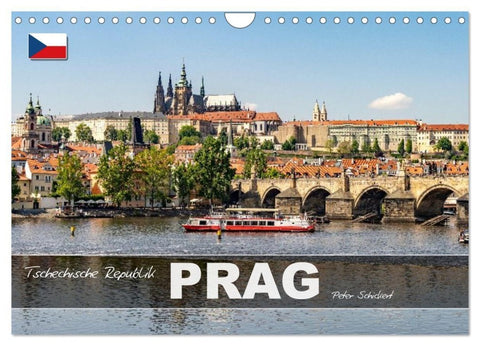 Tschechische Republik - Prag (Wandkalender 2027 DIN A4 quer), CALVENDO Monatskalender