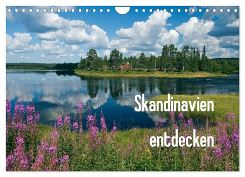 Skandinavien entdecken (Wandkalender 2026 DIN A4 quer), CALVENDO Monatskalender