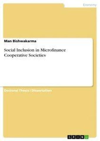 Social Inclusion in Microfinance Cooperative Societies