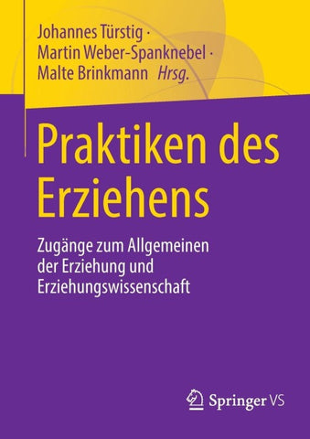 Praktiken des Erziehens