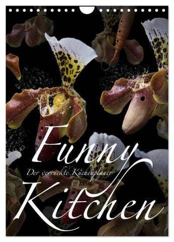 Funny Kitchen - Der verrückte Küchenplaner (Wandkalender 2027 DIN A4 hoch), CALVENDO Monatskalender
