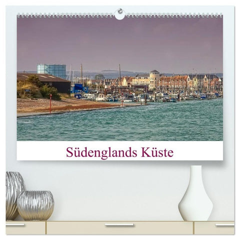 Südenglands Küste (hochwertiger Premium Wandkalender 2027 DIN A2 quer), Kunstdruck in Hochglanz