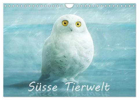 Süsse Tierwelt / CH-Version / Geburtstagskalender (Wandkalender 2027 DIN A4 quer), CALVENDO Monatskalender