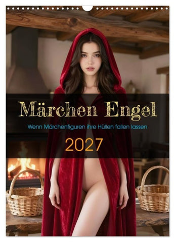 Märchen Engel (Wandkalender 2027 DIN A3 hoch), CALVENDO Monatskalender