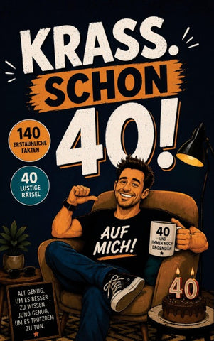 KRASS. SCHON 40!