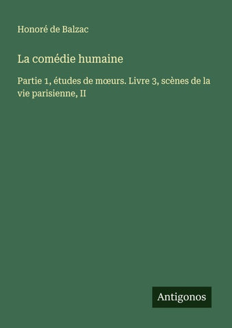 La comédie humaine