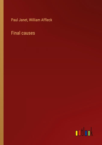 Final causes