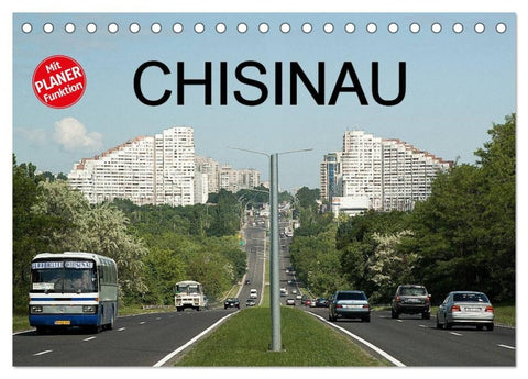 Chisinau (Tischkalender 2027 DIN A5 quer), CALVENDO Monatskalender
