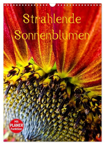 Strahlende Sonnenblumen (Wandkalender 2027 DIN A3 hoch), CALVENDO Monatskalender
