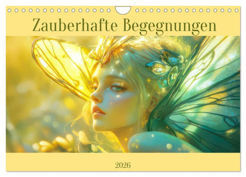 Zauberhafte Begegnungen (Wandkalender 2026 DIN A4 quer), CALVENDO Monatskalender