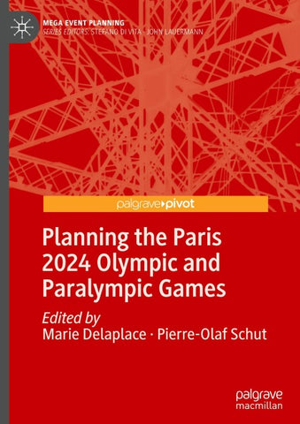 Planning the Paris 2024 Olympic and Paralympic Games