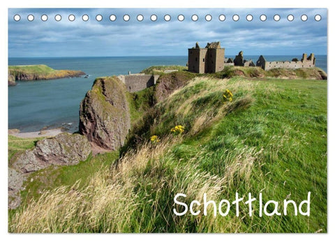 Schottland (Tischkalender 2027 DIN A5 quer), CALVENDO Monatskalender