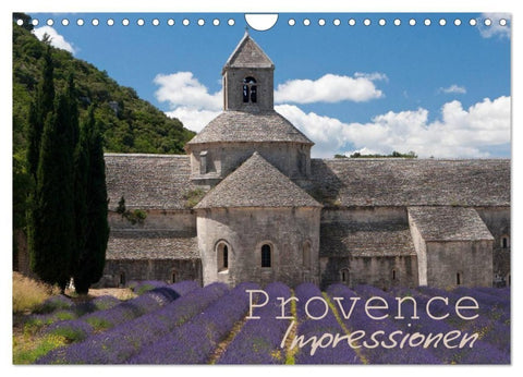 Provence Impressionen (Wandkalender 2027 DIN A4 quer), CALVENDO Monatskalender