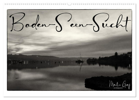 Boden-Seen-Sucht (Wandkalender 2027 DIN A2 quer), CALVENDO Monatskalender