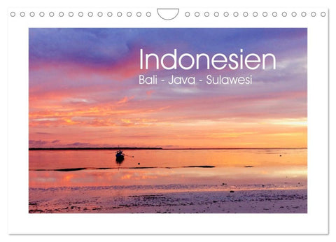Indonesien. Bali - Java - Sulawesi (Wandkalender 2026 DIN A4 quer), CALVENDO Monatskalender
