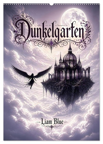 Dunkelgarten (Wandkalender 2027 DIN A2 hoch), CALVENDO Monatskalender