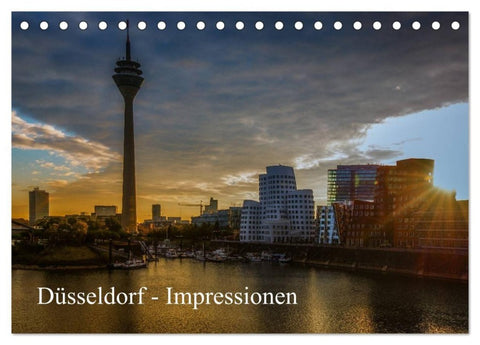 Düsseldorf - Impressionen (Tischkalender 2027 DIN A5 quer), CALVENDO Monatskalender