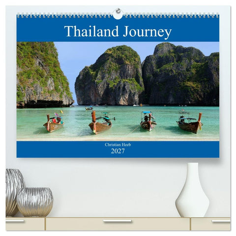 Thailand Journey (hochwertiger Premium Wandkalender 2027 DIN A2 quer), Kunstdruck in Hochglanz
