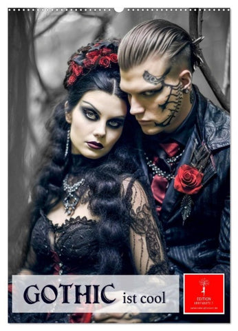 Gothic ist cool (Wandkalender 2027 DIN A2 hoch), CALVENDO Monatskalender