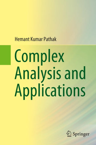 Complex Analysis and Applications