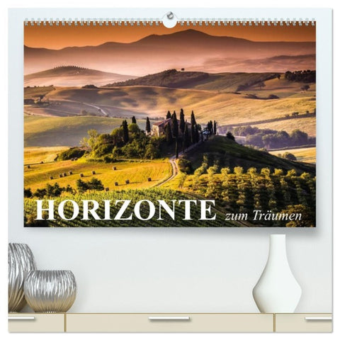 Horizonte zum Träumen (hochwertiger Premium Wandkalender 2026 DIN A2 quer), Kunstdruck in Hochglanz